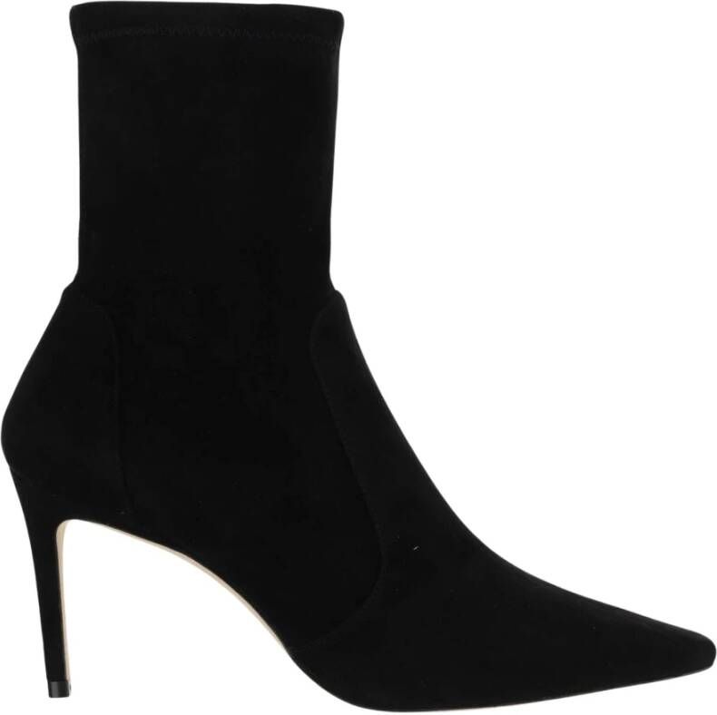 Stuart Weitzman 85 Stretch Bootie De Perfecte Toevoeging aan Jouw Schoenencollectie Black Dames