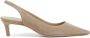 Stuart Weitzman Verhoog je look met de Stuart 50 Slingback Pump Beige Dames - Thumbnail 5