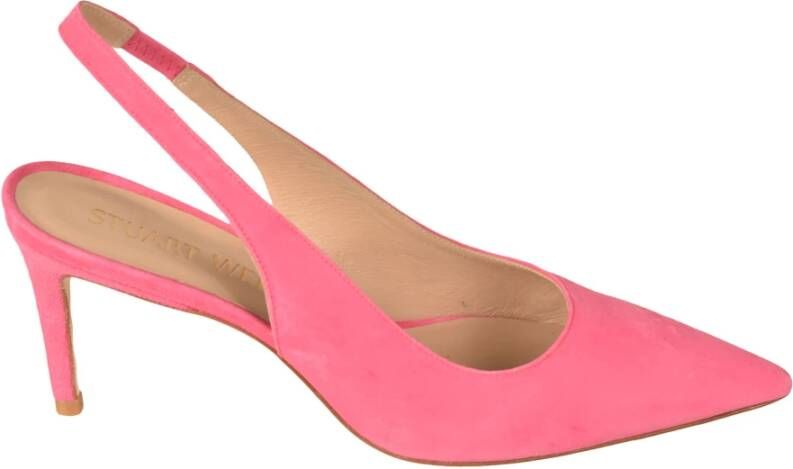 Stuart Weitzman Roze hoge hak sandalen Pink Dames