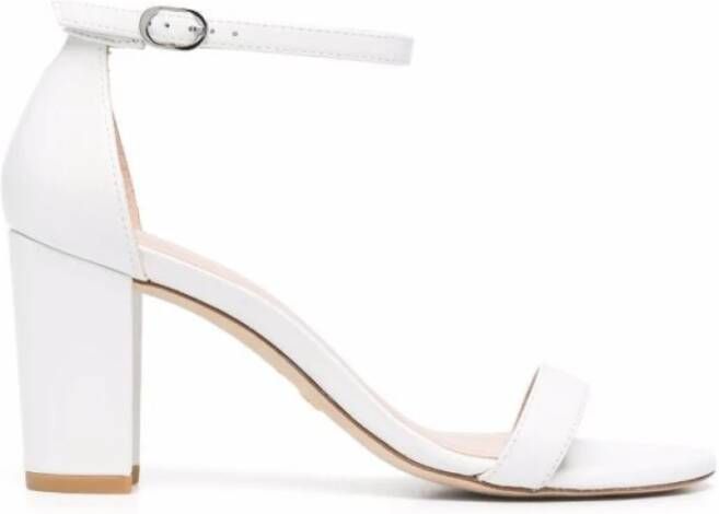 Stuart Weitzman Hoge hak sandalen White Dames