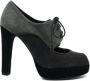 Stuart Weitz Hoge Hakken Suède Sandalen - Thumbnail 1