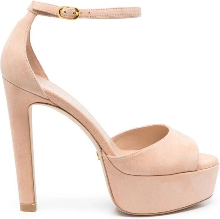 Stuart Weitzman Hoge hiel sandalen Roze Dames