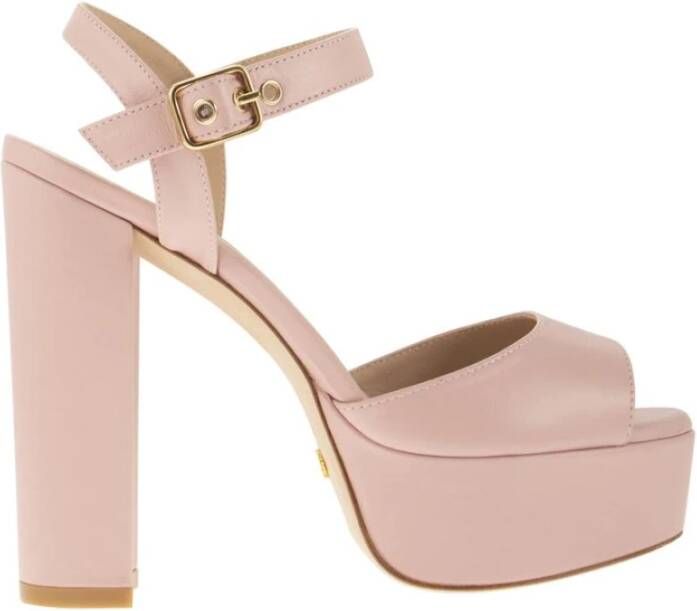 Stuart Weitzman Hoge hiel sandalen Roze Dames