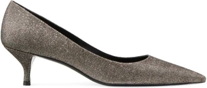 Stuart Weitzman Klassieke Kittenhak Pomp Yellow Dames