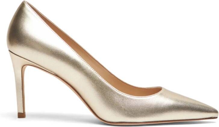 Stuart Weitzman Klassieke puntige pump Yellow Dames
