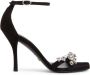 Stuart Weitzman Hoge sandalen met hak in Nudist-stijl Black Dames - Thumbnail 1