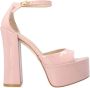 Stuart Weitzman Skyhigh Platform Sandal Beige Dames - Thumbnail 1