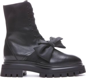 Stuart Weitzman Lace-up Boots Zwart Dames