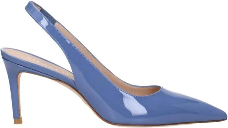 Stuart Weitz Lakleren Puntige Neus Sandalen