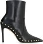Stuart Weitz Leren puntige enkellaarzen met stilettohakken - Thumbnail 1