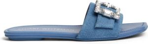 Stuart Weitzman Loafers Blauw Dames