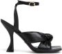 Stuart Weitzman Sandalen met Vierkante Neus en Enkelbandje - Thumbnail 1