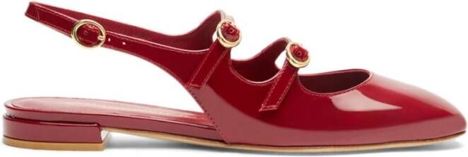 Stuart Weitzman Mary Jane Slingback Schoenen Red Dames