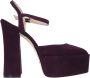 Stuart Weitzman SkyHigh 145 platformPumps Bruin Dames - Thumbnail 1