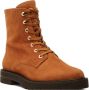 Stuart Weitzman Mila Lift Combat Bootie Brown Dames - Thumbnail 1