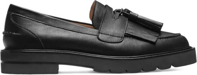 Stuart Weitzman Mila Lift Loafers Black Dames