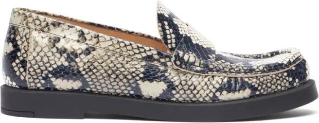 Stuart Weitzman Moderne Penny Loafer Beige Dames