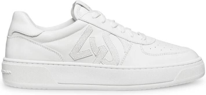 Stuart Weitzman Monogram Tennis Sneaker White Dames