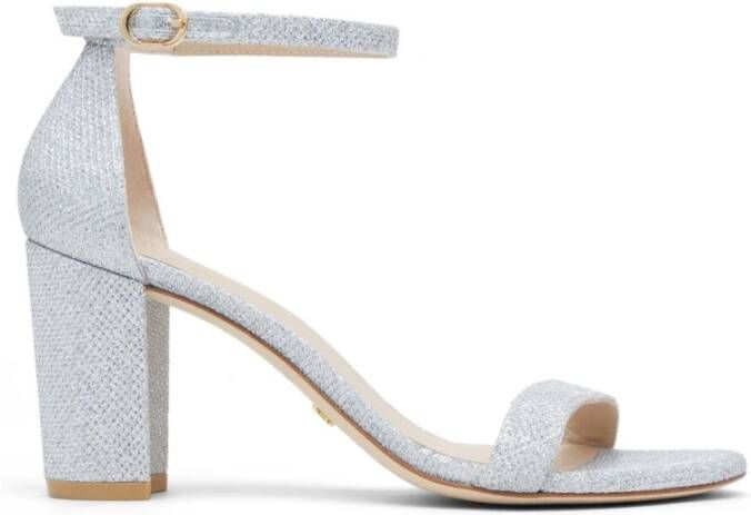 Stuart Weitzman Nearlynude SW BOW Sandal Grijs Dames