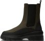 Stuart Weitzman Boots & laarzen Megalift Chelsea Boot in groen - Thumbnail 1