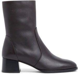 Stuart Weitzman Nola Zip Bootie Stijlvol en Comfortabel Zwart Dames