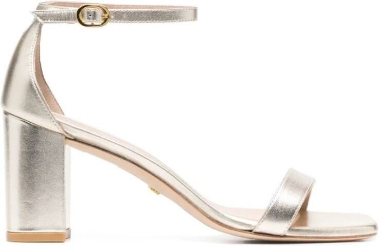 Stuart Weitzman Nudist Curve Sandalen Yellow Dames