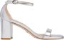 Stuart Weitzman Nudistcurve 75 Block Sandal Grijs Dames - Thumbnail 1