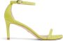 Stuart Weitzman Sandalen Nudistcurve 75 Sandal in zwart - Thumbnail 6
