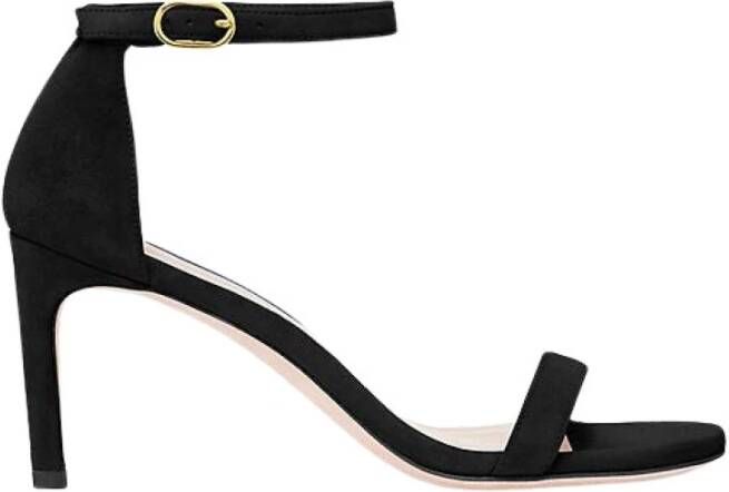 Stuart Weitzman Nunakedstraight Sandalen Black Dames