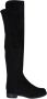 Stuart Weitzman Over-knee Boots Black Dames - Thumbnail 1