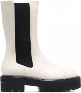 Stuart Weitzman Boots & laarzen Presley Ultralift Bootie in white