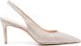 Stuart Weitzman Zilveren Leren Slingback met Stiletto Hak Gray Dames - Thumbnail 1