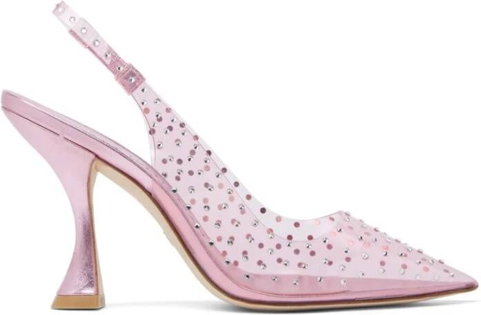 Stuart Weitzman Kristal Slingback Pumps Pink Dames