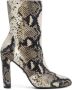 Stuart Weitzman Vida 100 ZIP Bootie Beige Dames - Thumbnail 1