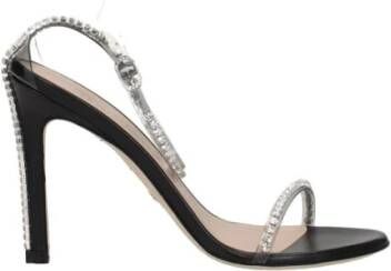 Stuart Weitz Rhinestone High Heel PVC Sandalen