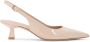 Stuart Weitz Roze & Paarse Lakleren Pumps - Thumbnail 1