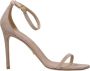 Stuart Weitz Roze Leren Stiletto Hakken Sandalen - Thumbnail 1