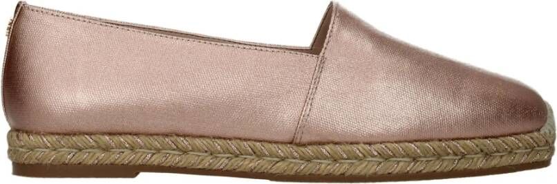Stuart Weitz Roze Stoffen Espadrilles Vintage Stijl