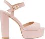 Stuart Weitzman Ryder 95 Platform Sandal Roze Dames - Thumbnail 1