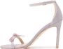 Stuart Weitzman Kristalboog Sandaal Beige Dames - Thumbnail 1