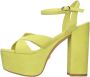 Stuart Weitzman High Heel Sandals Geel Dames - Thumbnail 6