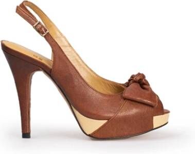 Stuart Weitz Sandalen met Franjes en Hoge Hak