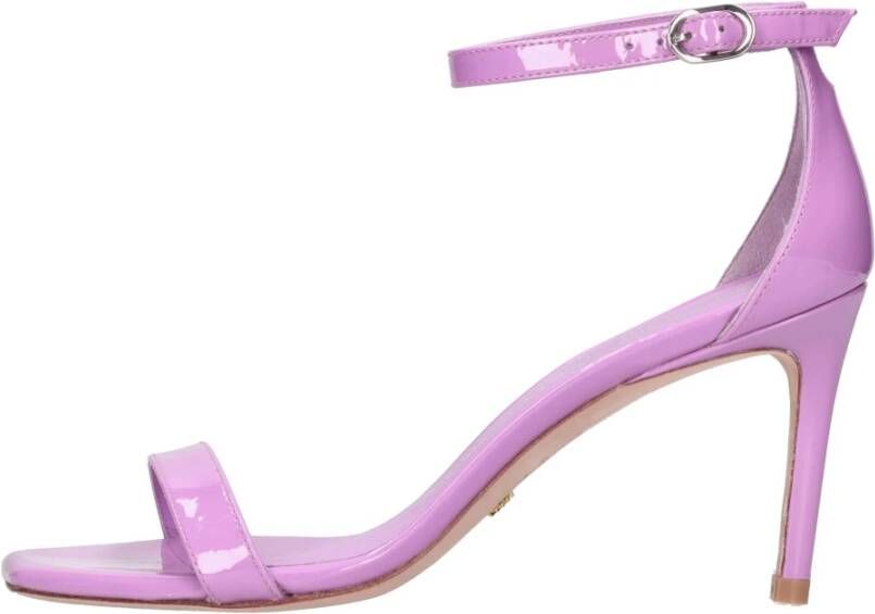 Stuart Weitzman High Heel Sandals Purple Dames