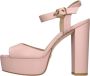 Stuart Weitzman Ryder 95 Platform Sandal Roze Dames - Thumbnail 5