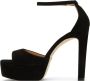 Stuart Weitzman DiscoPlatform Sandaal Black Dames - Thumbnail 1