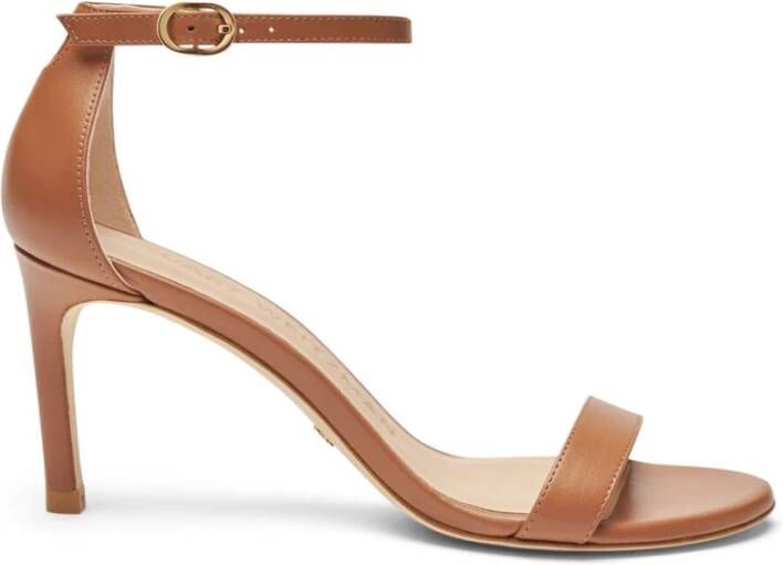 Stuart Weitzman Sandals Brown Dames