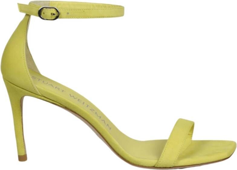 Stuart Weitzman Sandals Geel Dames