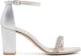 Stuart Weitzman Highshine Kristal Sandaal Gray Dames - Thumbnail 1