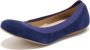 Stuart Weitz Sapphire Suede Ballerina Flats Schoenen - Thumbnail 1