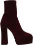 Stuart Weitzman SkyHigh 145 platformlaarzen Rood Dames - Thumbnail 1